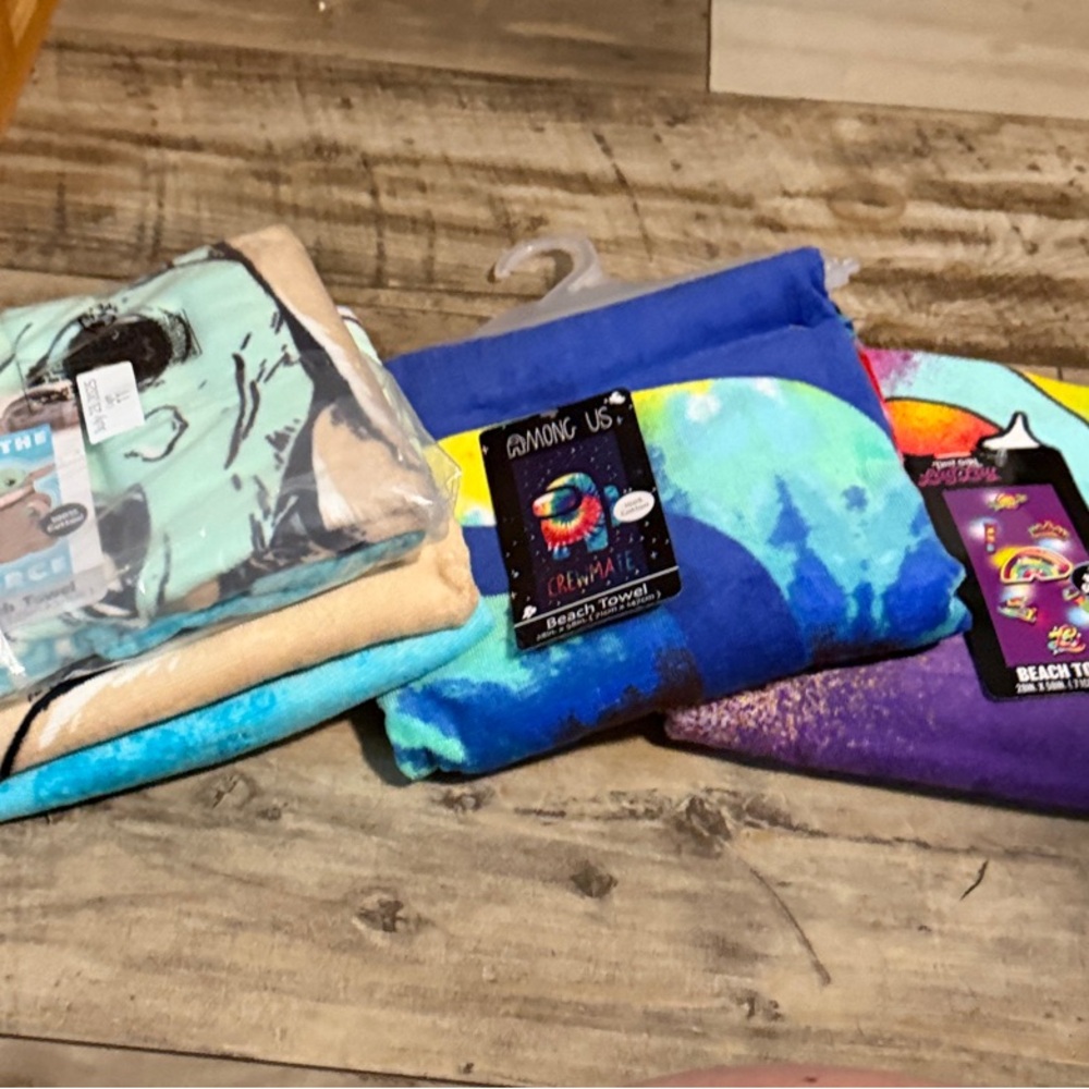 Colorful Beach Towels Set